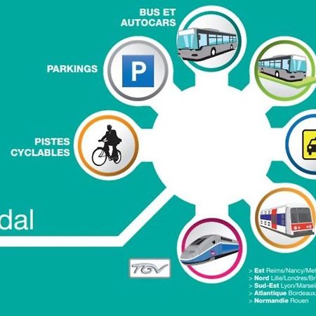 Tout Confort A Massy - Parking / Tgv Et Rer B&C Buitenkant foto
